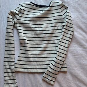 Striped Long Sleeve Sweater